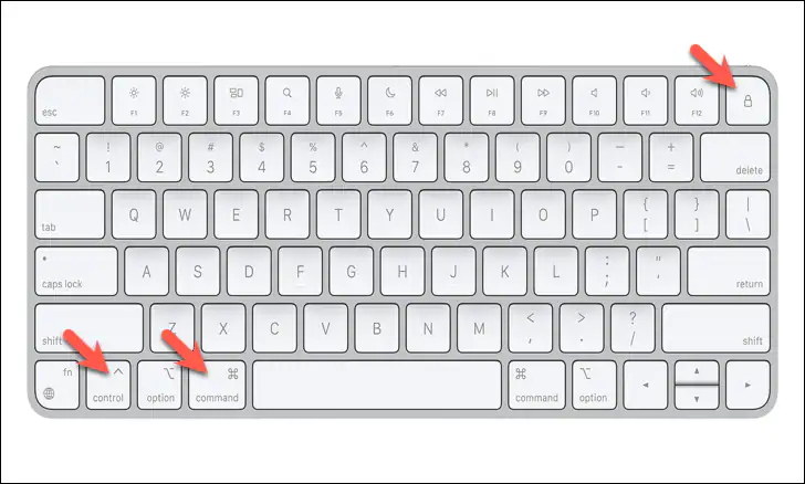 how to restart mac with keys 