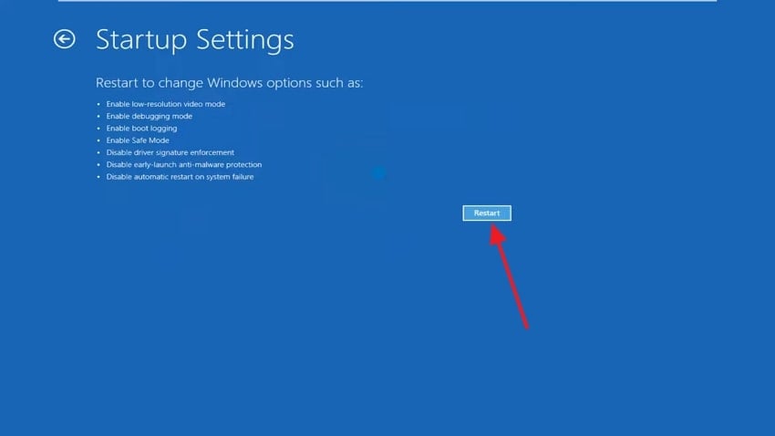 restart your windows