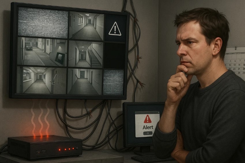 factors causes deleted cctv footage