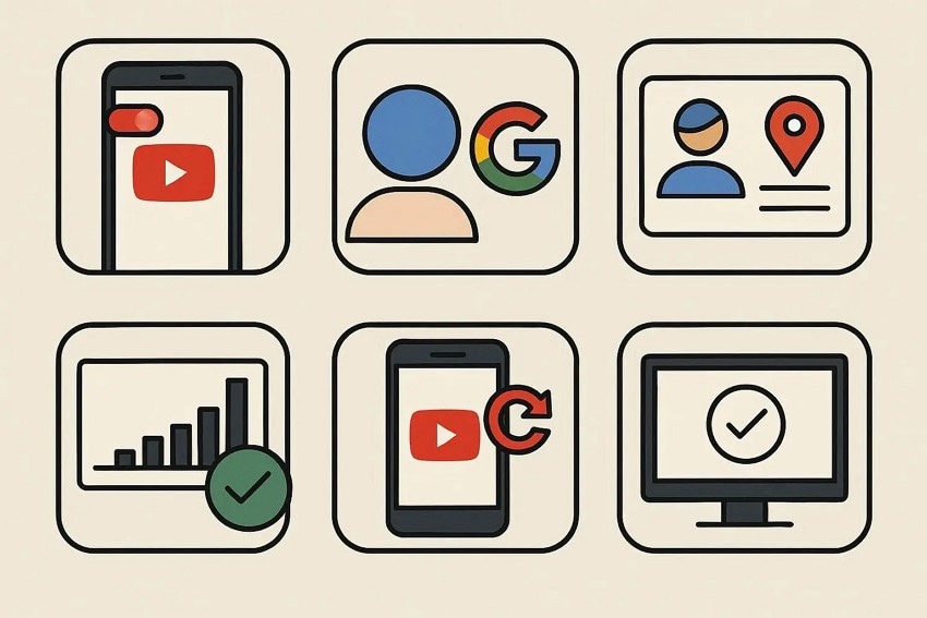 key requirements for youtube recap