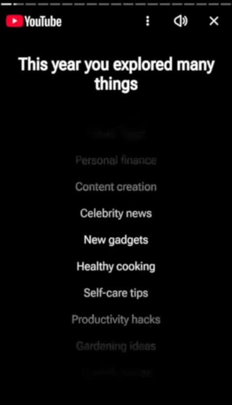 youtube recap content exploration