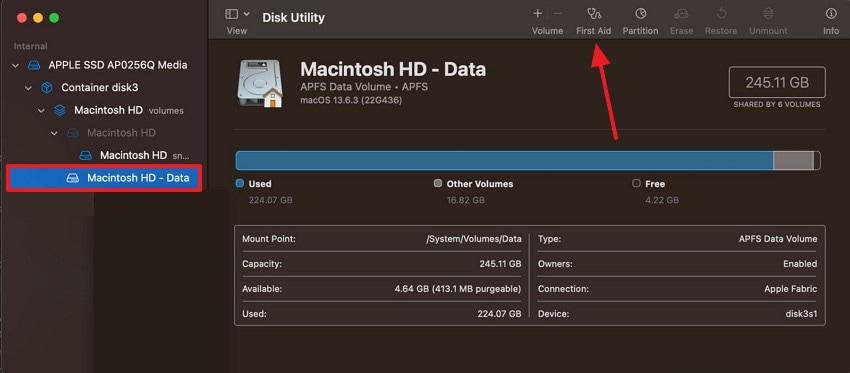 repair boot disk on mac