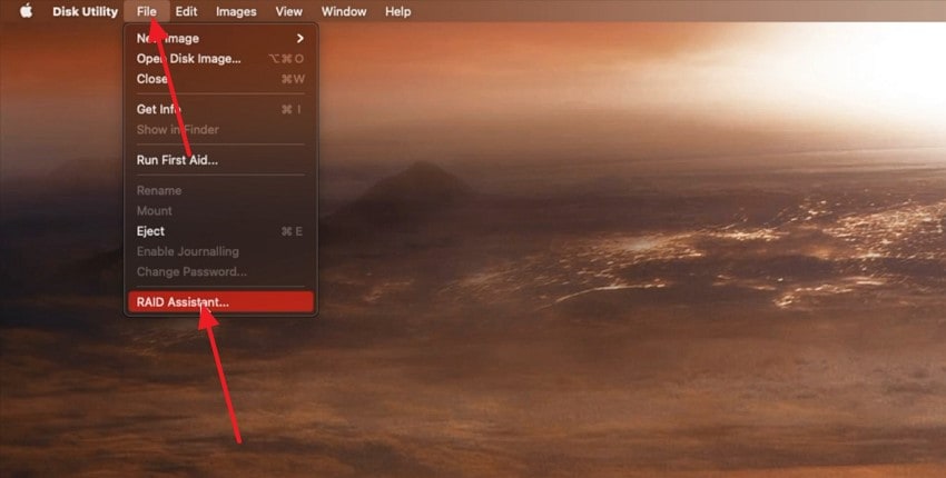 configure raid across mac