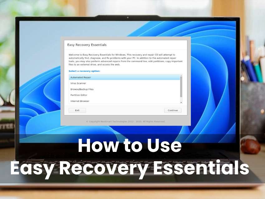 How to Use Easy Recovery Essentials + Alternative