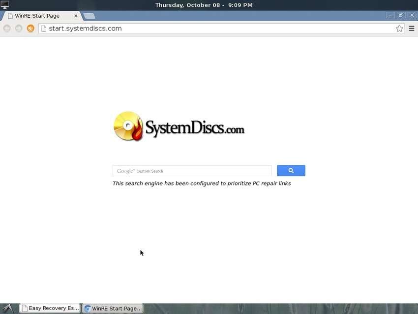 an internet browser in easyre