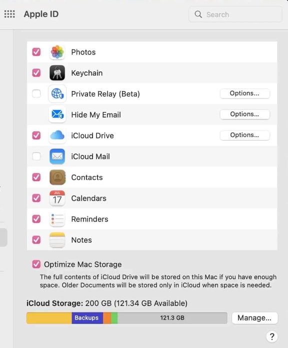 restore photos library using icloud