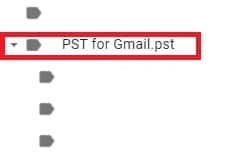 import a pst file into gmail
