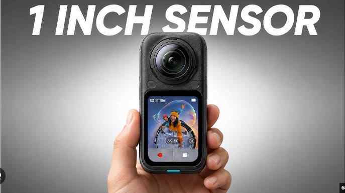insta360 x6 1-inch sensors