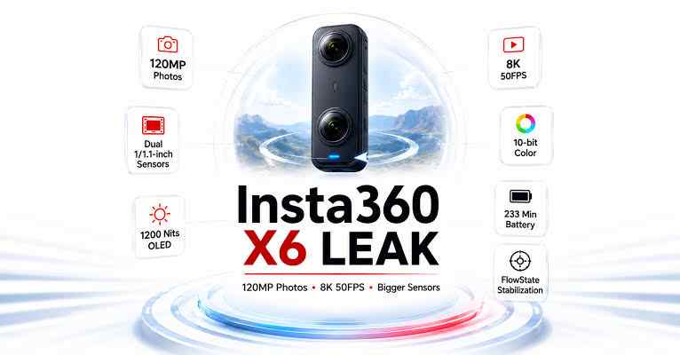 insta360 x6 ai chips and low light processing