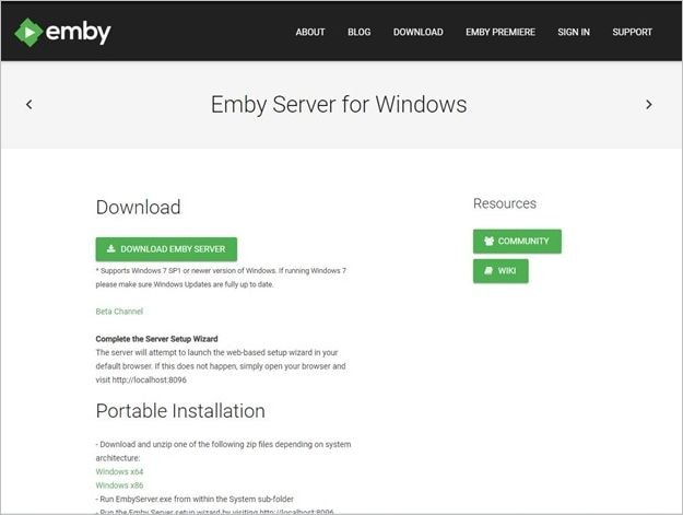 download emby for synology nas