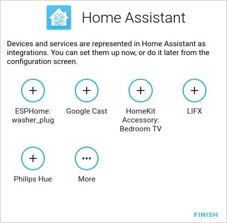 discovered devices by synology home assistant