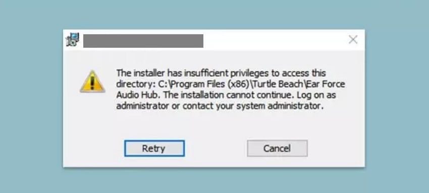 understanding insufficient privileges error
