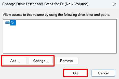 assign drive letter in windows