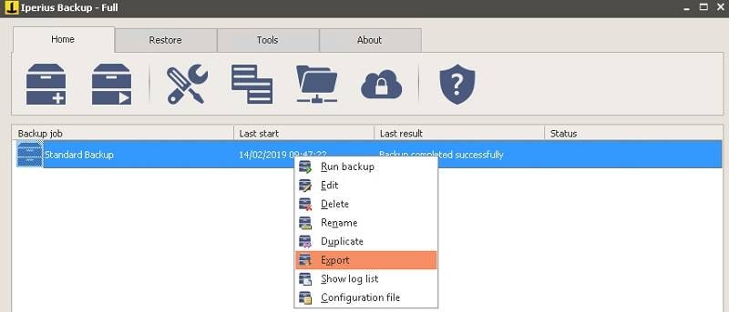 iperius backup software for qnap