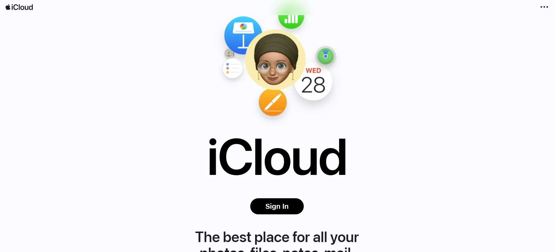 icloud website