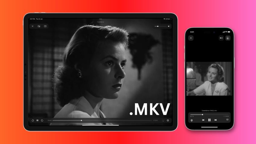 play mkv files on iphone and ipad