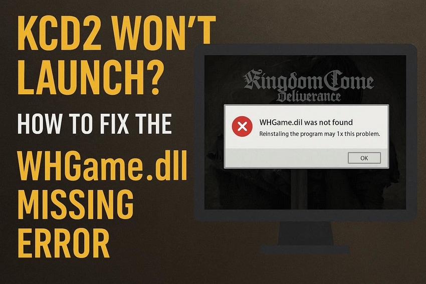 fix kcd2 wont launch error