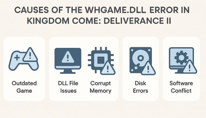 causes of this specific dll game error
