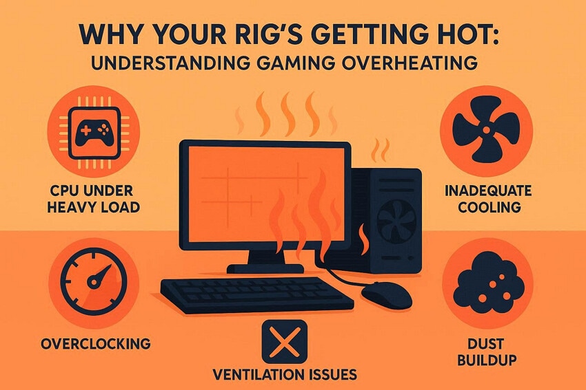 reasons due to rig getting hot