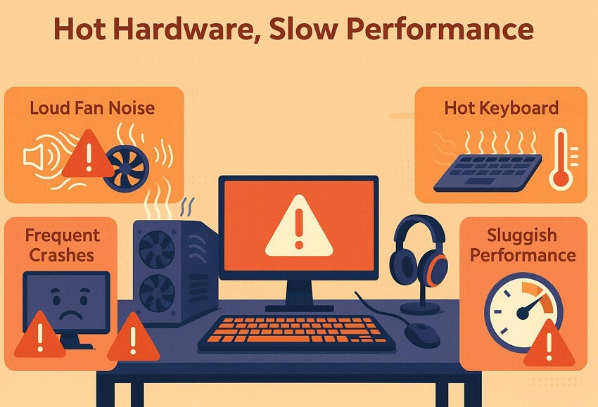 signs of hardware of slow performance