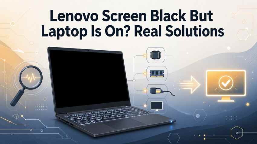 Lenovo Screen Black But Laptop Is On? Real-World Solutions