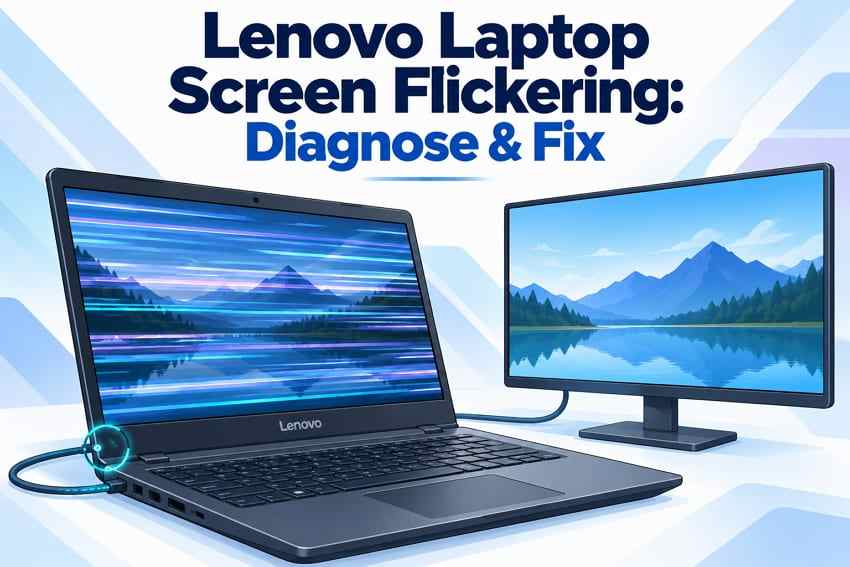 Lenovo Laptop Screen Flickering With Horizontal Lines: Diagnose and Fix It