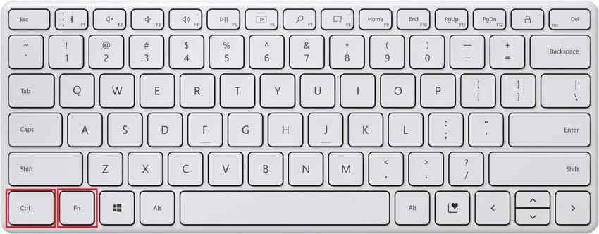 press lenovo lcd self test keys