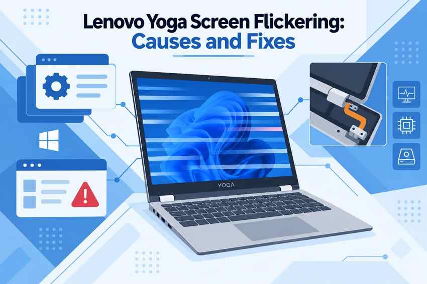 Lenovo Yoga Screen Flickering: Diagnose Drivers, Apps, or Hardware