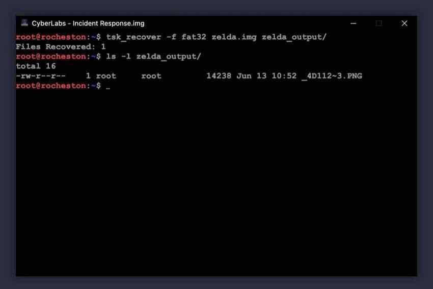 advanced ext4 recovery with sleuth kit