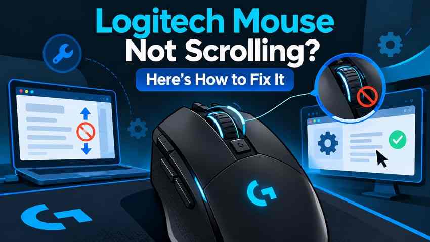 Logitech Mouse Scroll Wheel Not Working? Diagnose and Fix It
