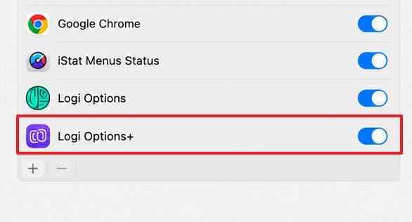 allow logi options plus accessibility permission on mac