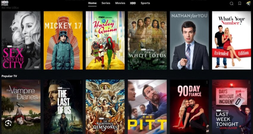 open hbo max as lookmovie2 alternative