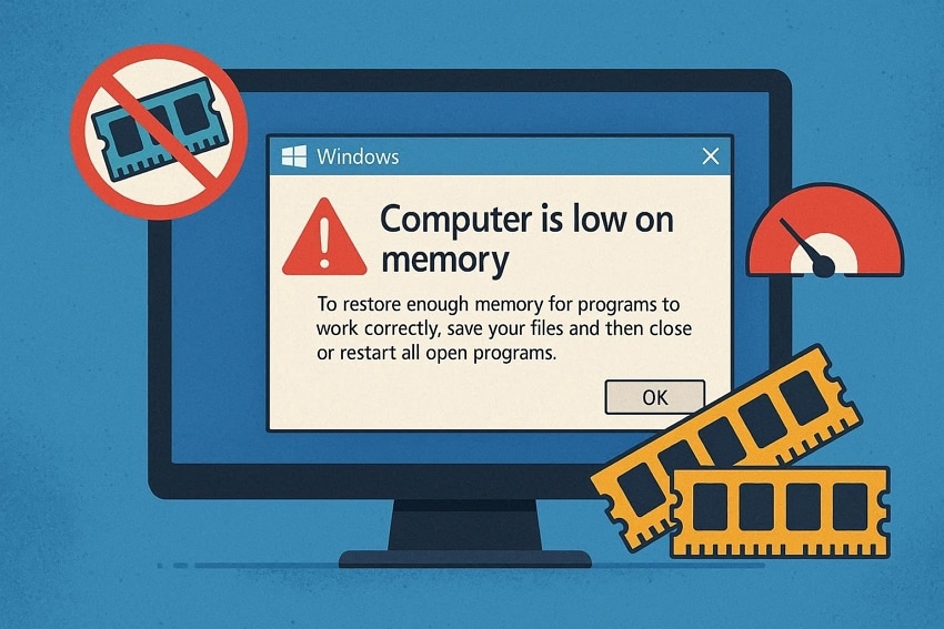 guide to fix low memory windows issue