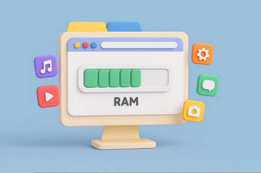 reason of low memory issue in computer
