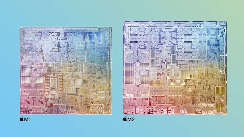 Arquitetura dos chips m1 e m2