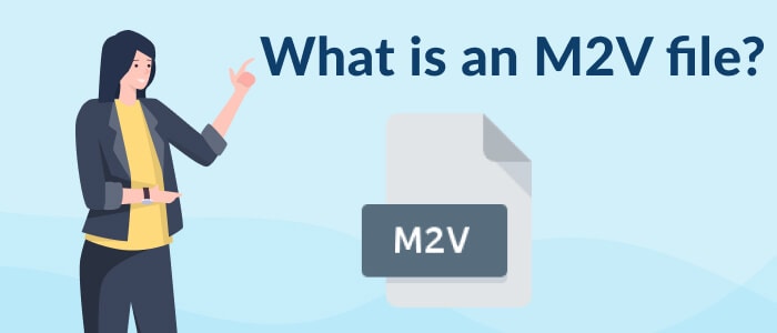 what is m2v file