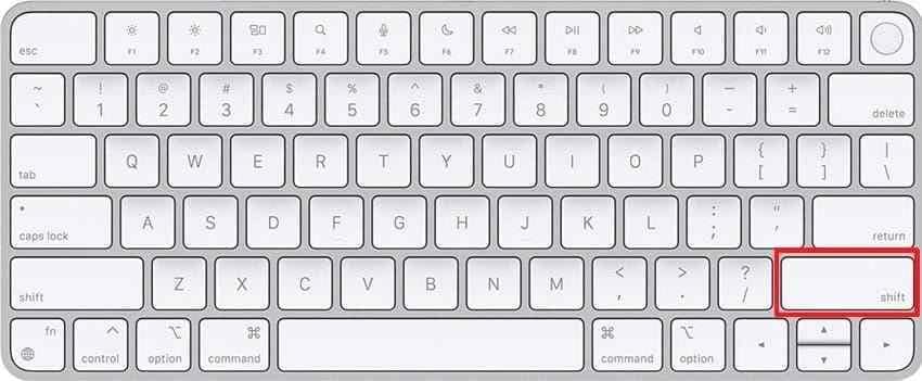 hold shift to start an intel mac in safe mode