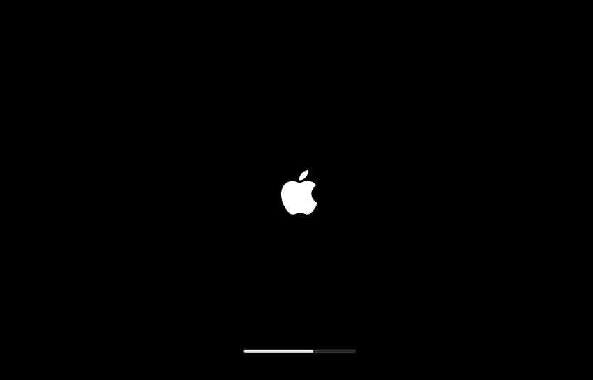 check whether a mac startup screen is still active