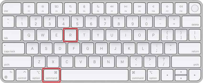 use command r to open recovery on an intel mac
