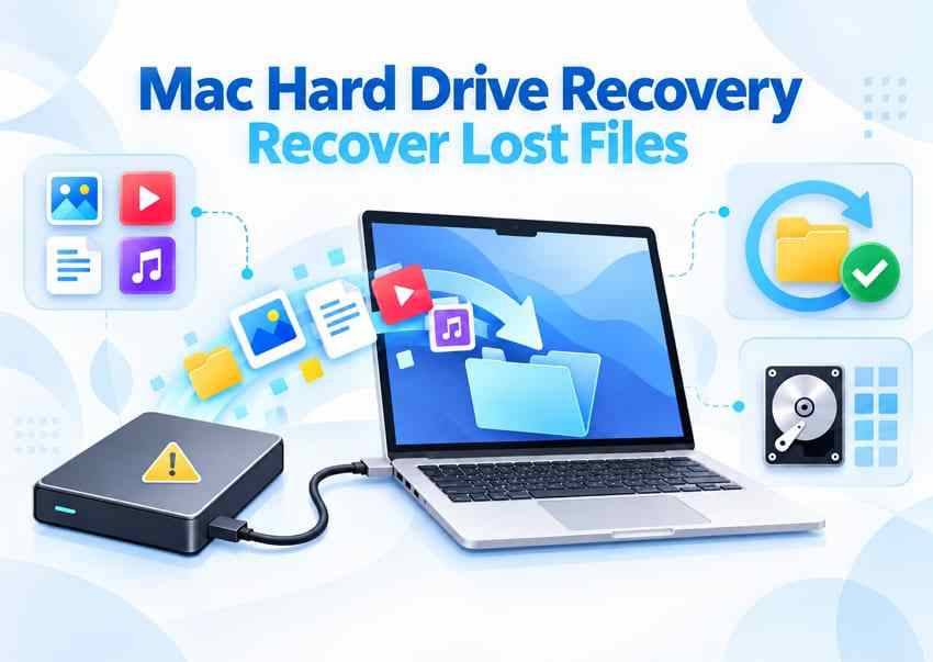Mac Hard Drive Recovery: Recover Lost Files From Internal or External Drives