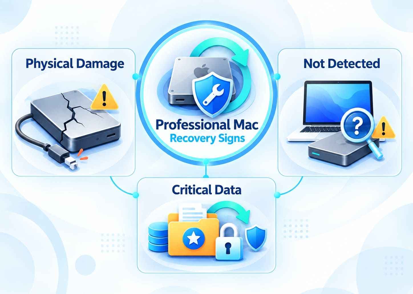 signs that professional mac drive recovery may be needed