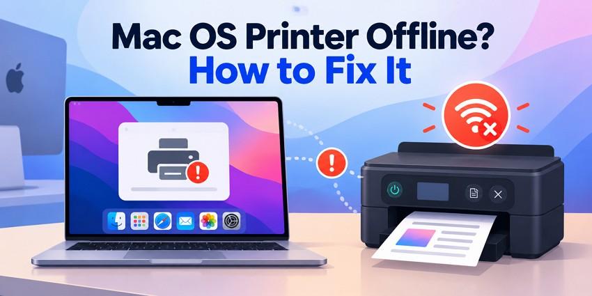 Printer Offline on Mac? Troubleshoot the Connection and Print Queue