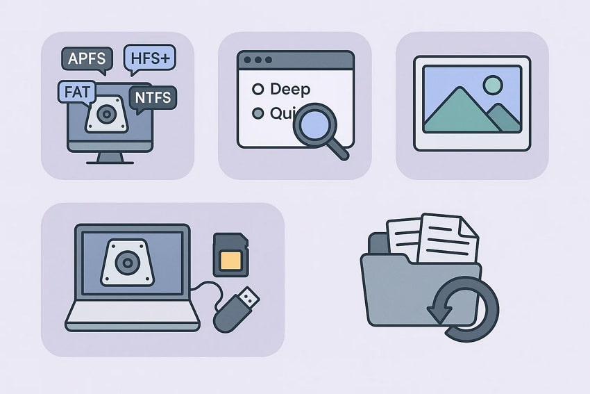 key features of recovery tool