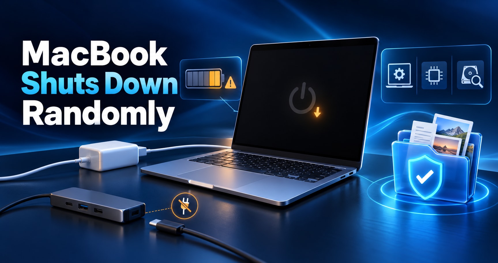 MacBook Shuts Down Randomly? 7 Safe Fixes for MacBook Air, Pro, iMac, and Mac Pro