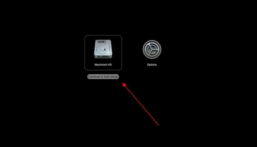 boot apple silicon mac in safe mode