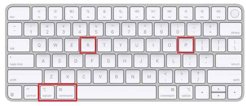 reset nvram on intel mac