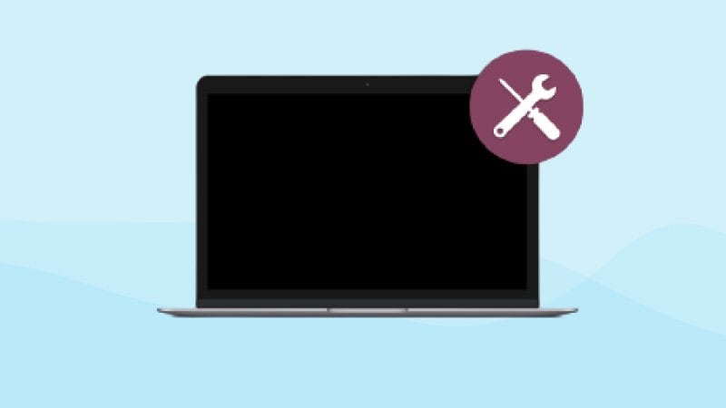 How To Fix a Black Screen on MacBook Air [7 Ways]