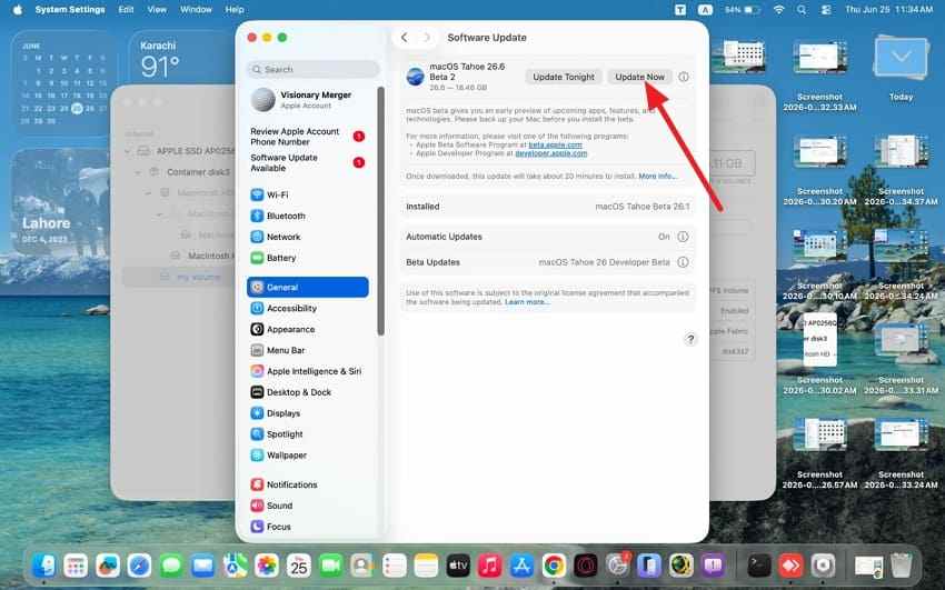 install mac compatible update