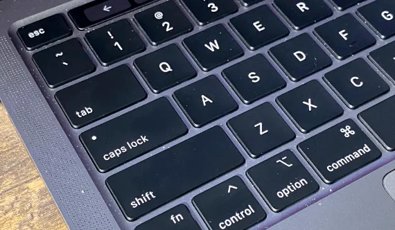 le clavier du macbook pro m1