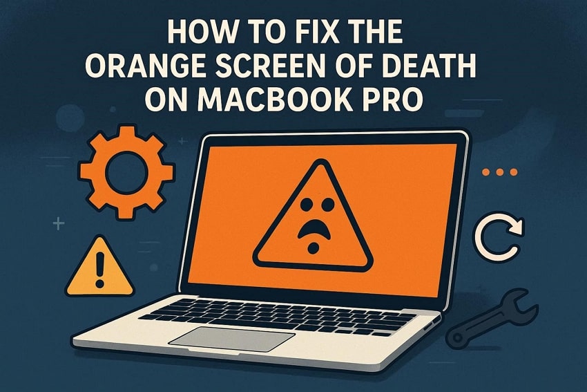 guide to fix macbook pro orange screen